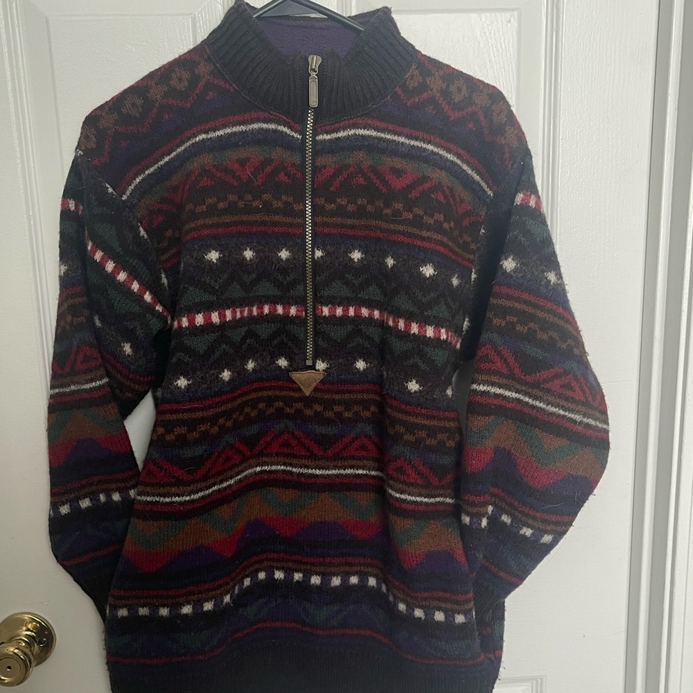 Men’s vintage rei sweater